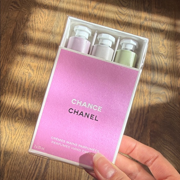 CHANEL Chance Hand Cream Trio - Pink White Green